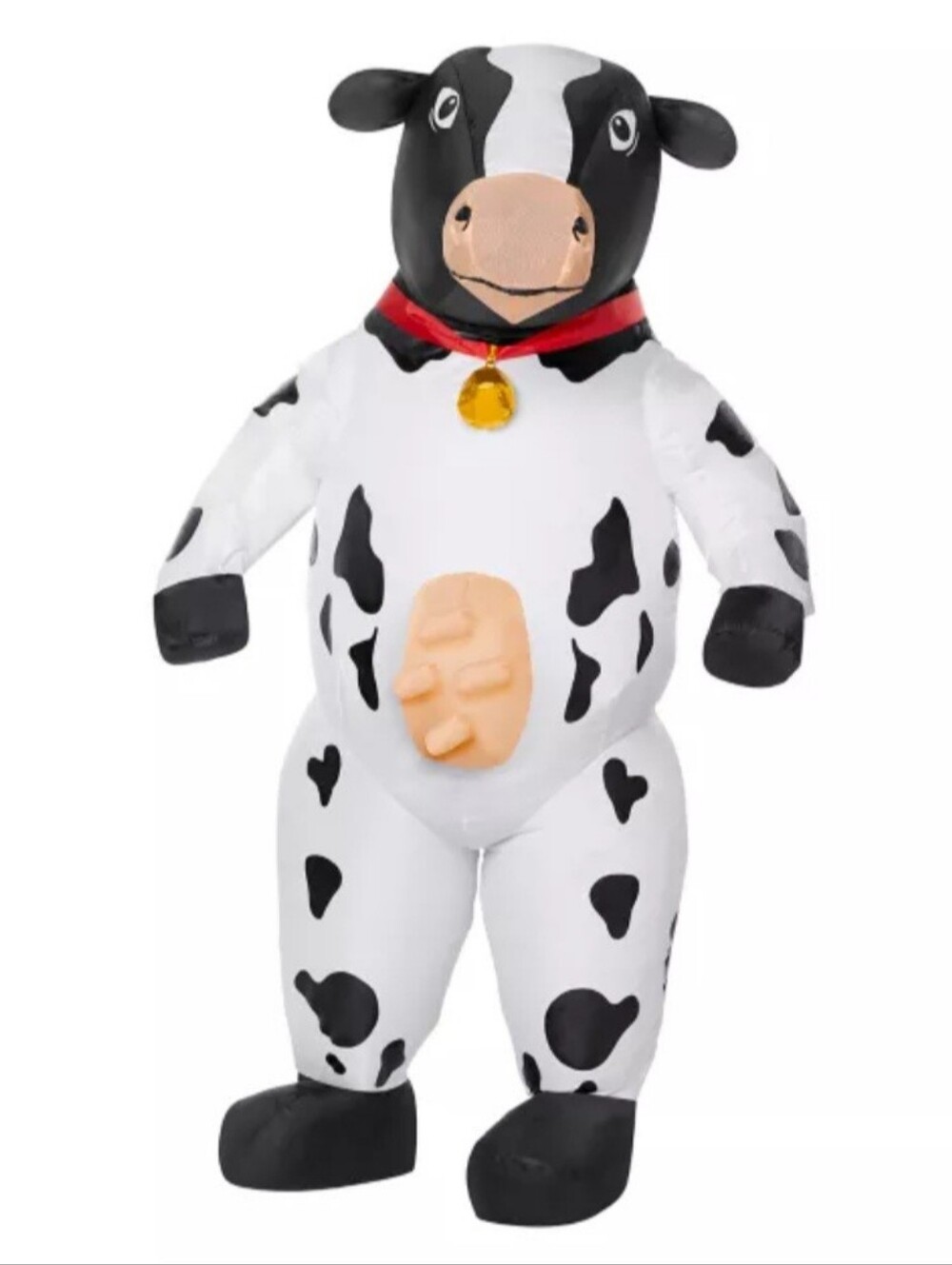 Spirit Kids One-Piece Inflatable COW COSTUME (One Size)